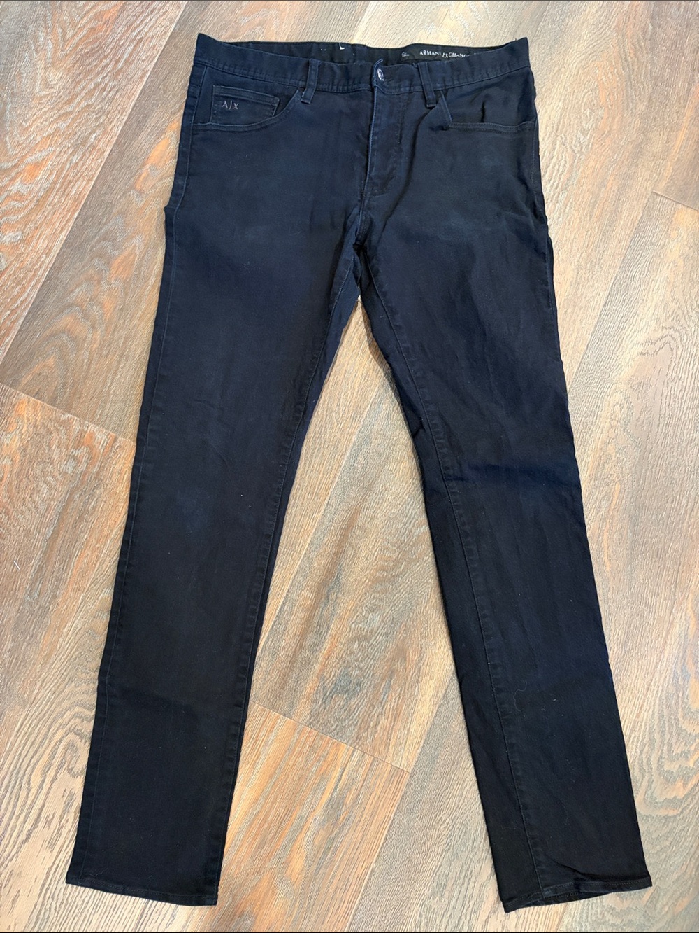 Armani Exchange Men’s Skinny Black Jeans size 32 Slim